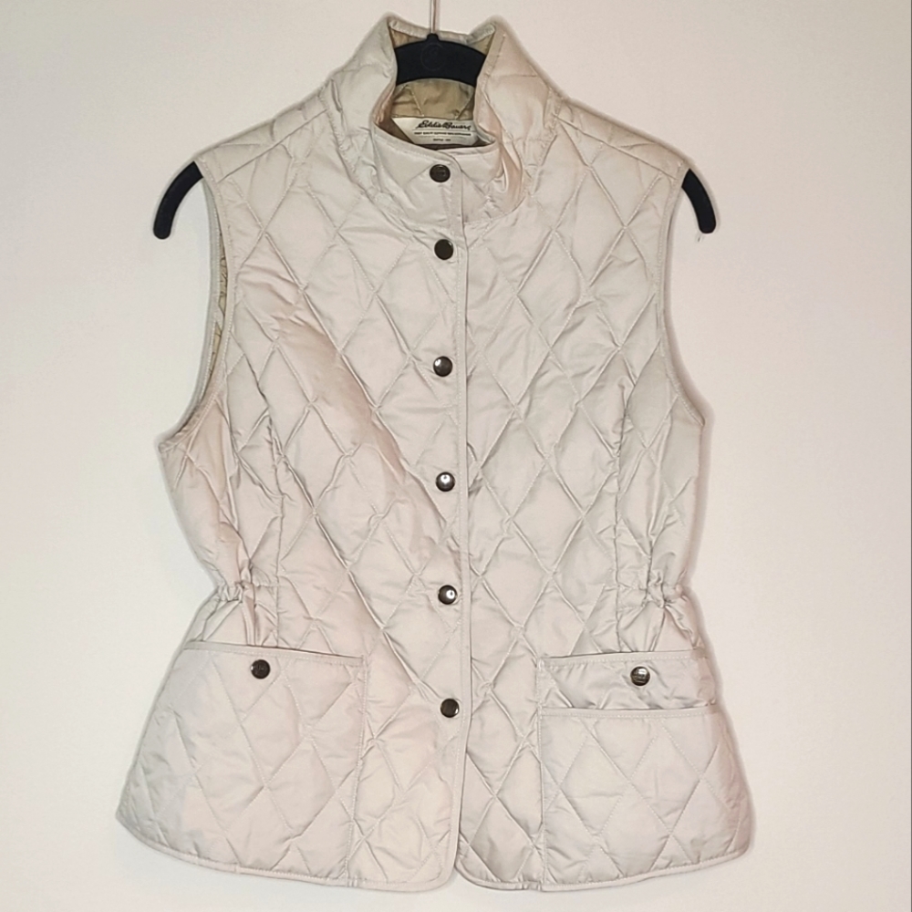 Eddie Bauer Goose Down Vest - Petite Medium